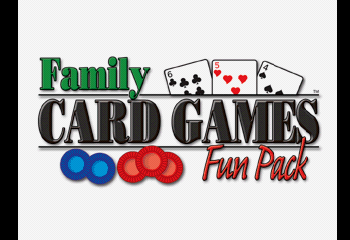Family Card Games Fun Pack Title Screen